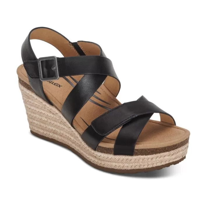 Best Sale Aetrex Anna Arch Support Wedge