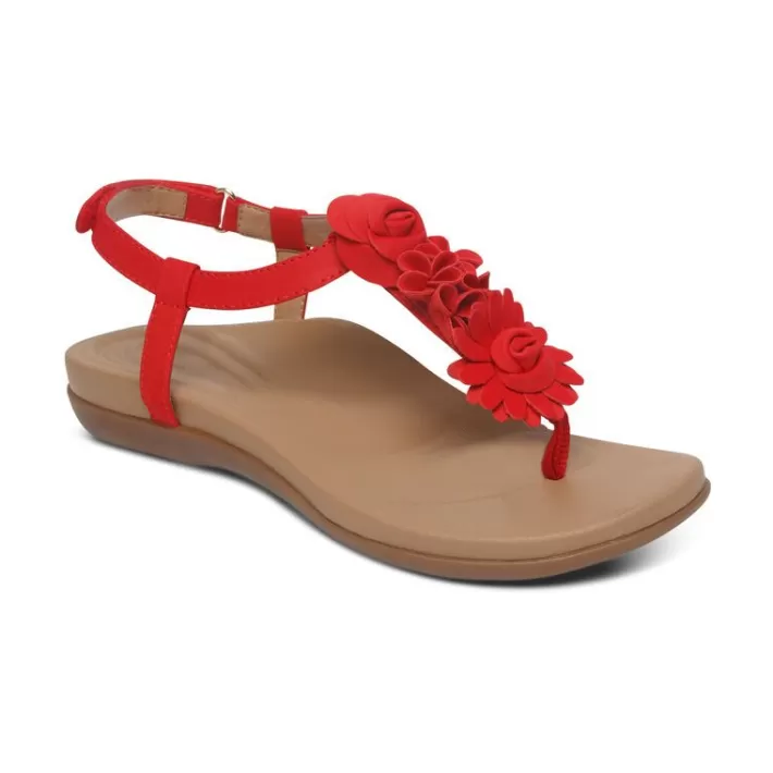 Fashion Aetrex Charli Thong Sandal