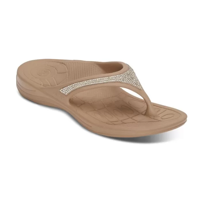 Shop Aetrex Fiji Orthotic Flips - Women