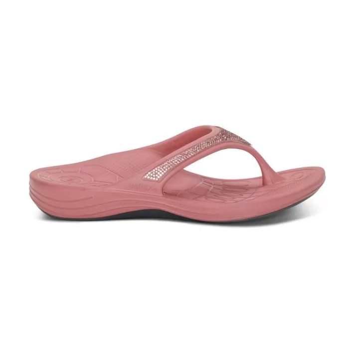 Flash Sale Aetrex Fiji Orthotic Flips - Women