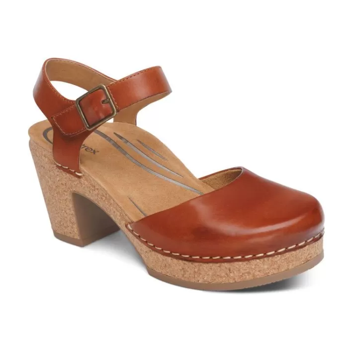 Sale Aetrex Finley Closed Toe Heel