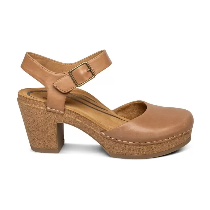 Sale Aetrex Finley Closed Toe Heel