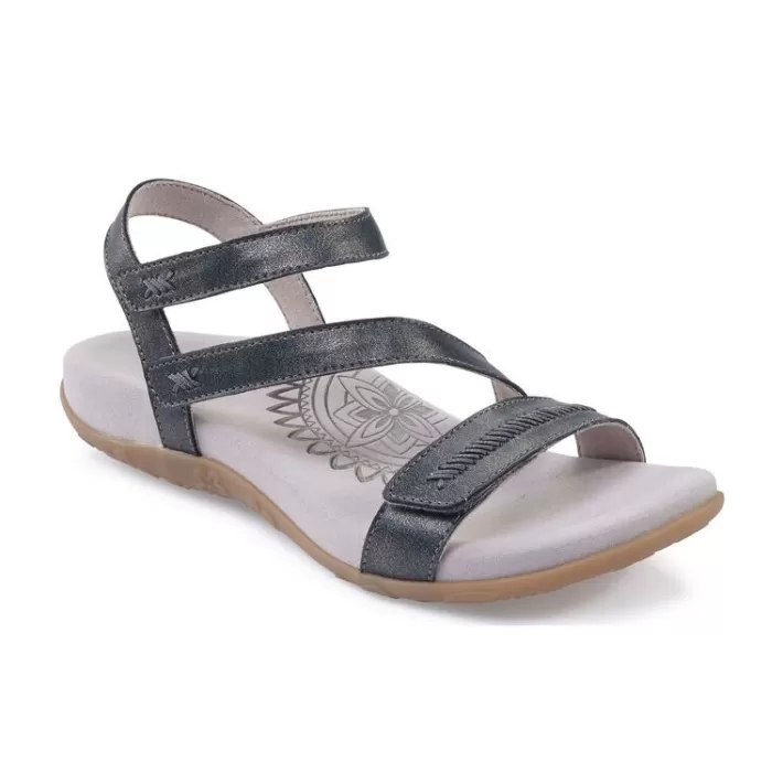 Best Aetrex Gabby Adjustable Quarter Strap Sandal