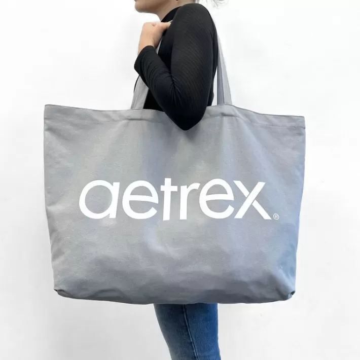 Cheap Aetrex Grey Tote Bag