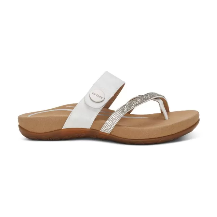 Store Aetrex Izzy Adjustable Slide Sandal