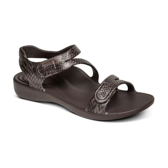 Hot Aetrex Jillian Sport Sandal