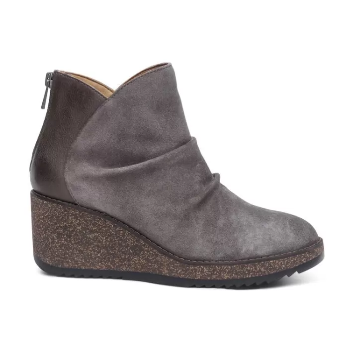 Flash Sale Aetrex Kara Ankle Wedge Boot