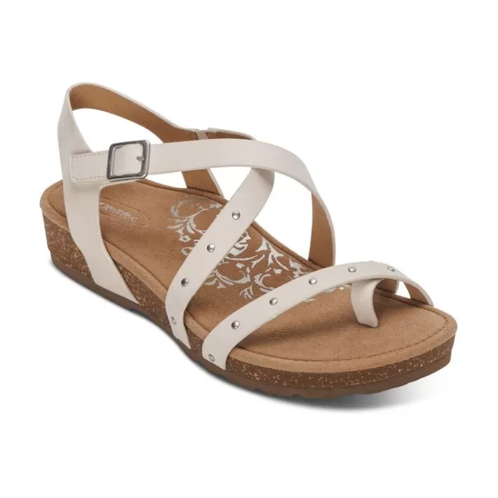 Best Aetrex Lauren Quarter Strap Sandal