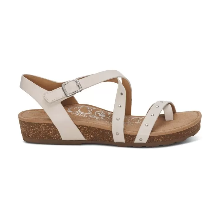 Best Aetrex Lauren Quarter Strap Sandal