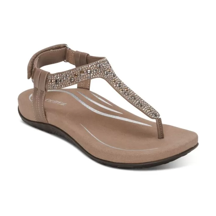 Cheap Aetrex Marni Slingback Thong Sandal