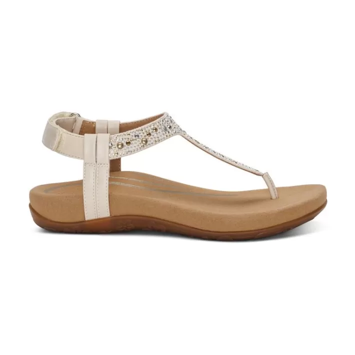 Online Aetrex Marni Slingback Thong Sandal