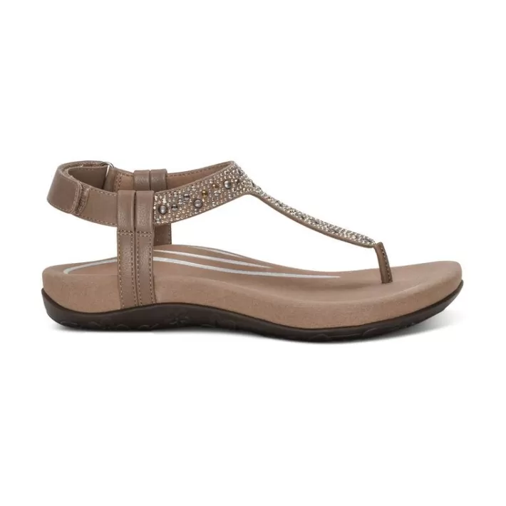 Cheap Aetrex Marni Slingback Thong Sandal