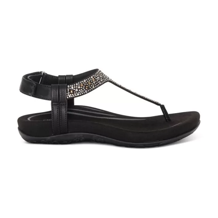 New Aetrex Marni Slingback Thong Sandal