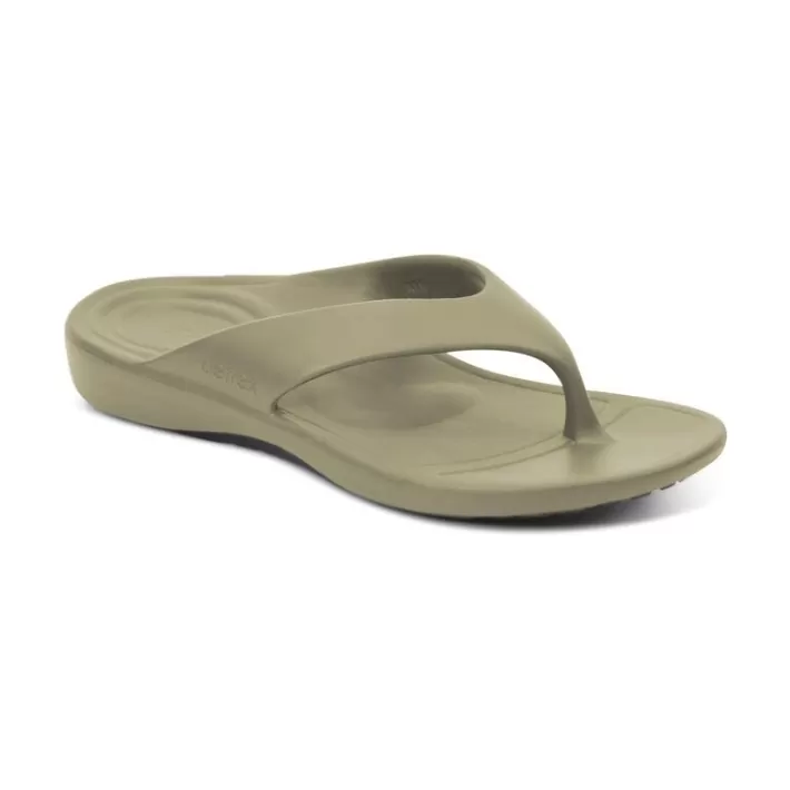 New Aetrex Maui Orthotic Flips - Men