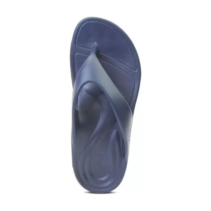 Fashion Aetrex Maui Orthotic Flips - Men