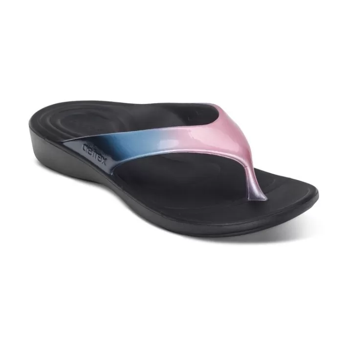 Fashion Aetrex Maui Orthotic Flips - Women