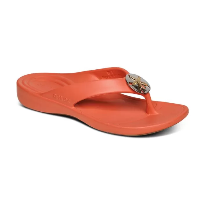 New Aetrex Maui Starfish Orthotic Flips