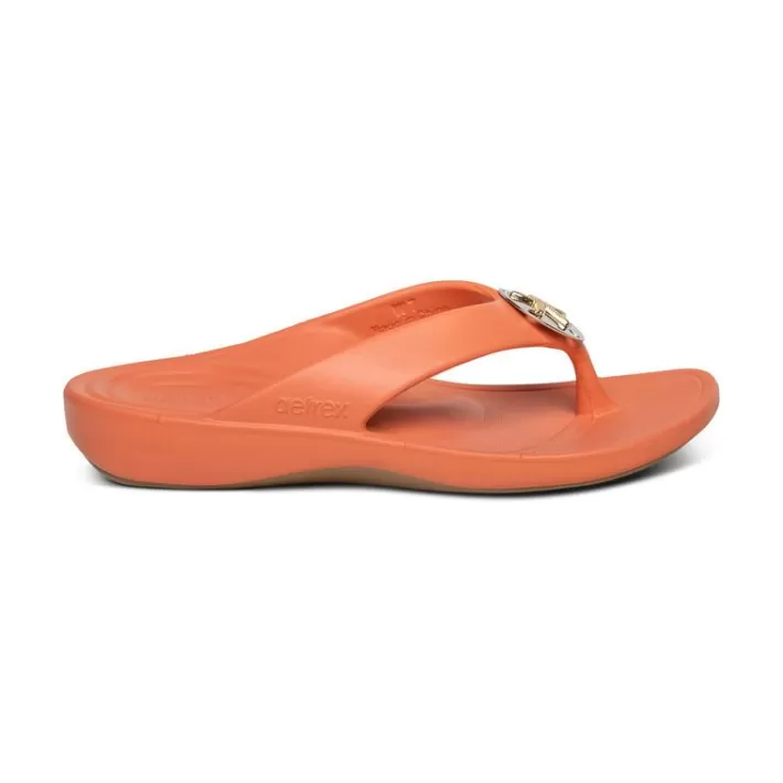 New Aetrex Maui Starfish Orthotic Flips