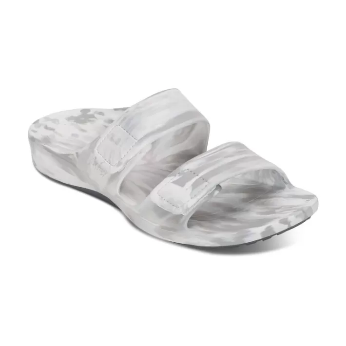 Discount Aetrex Milos Orthotic Slides - Mens