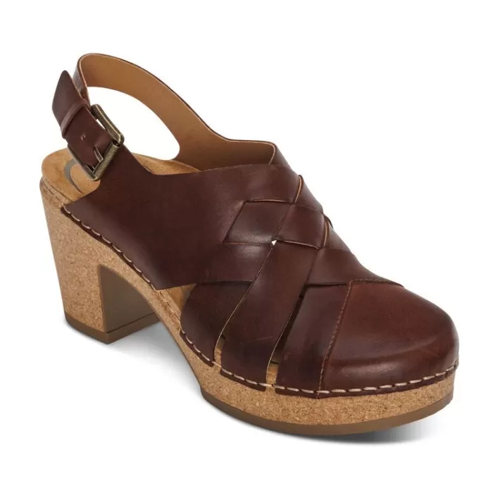 Discount Aetrex Paige Slingback Clog