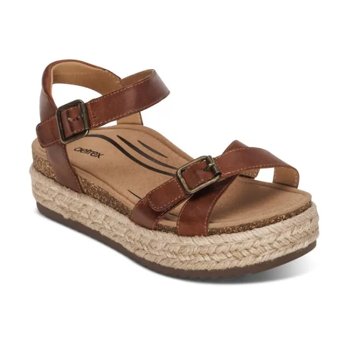 Shop Aetrex Paula Platform Sandal