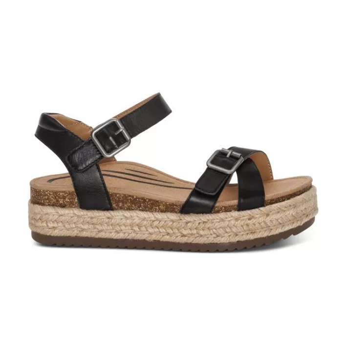 Best Sale Aetrex Paula Platform Sandal