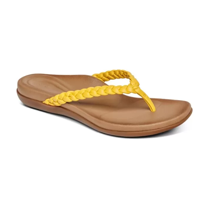 Store Aetrex Rachel Thong Sandal