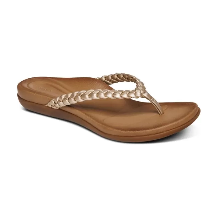 New Aetrex Rachel Thong Sandal