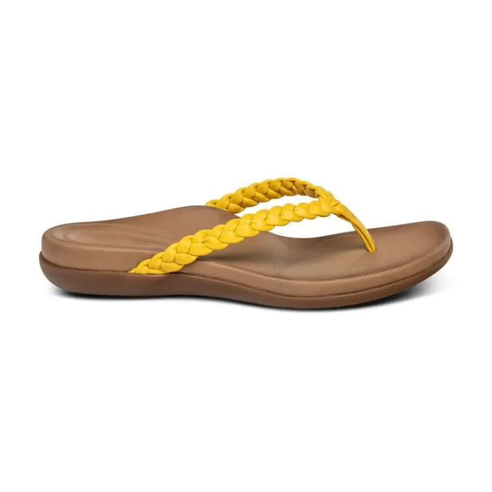 Store Aetrex Rachel Thong Sandal