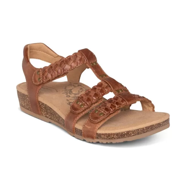 Clearance Aetrex Reese Adjustable Gladiator Sandal