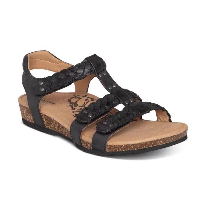 Clearance Aetrex Reese Adjustable Gladiator Sandal