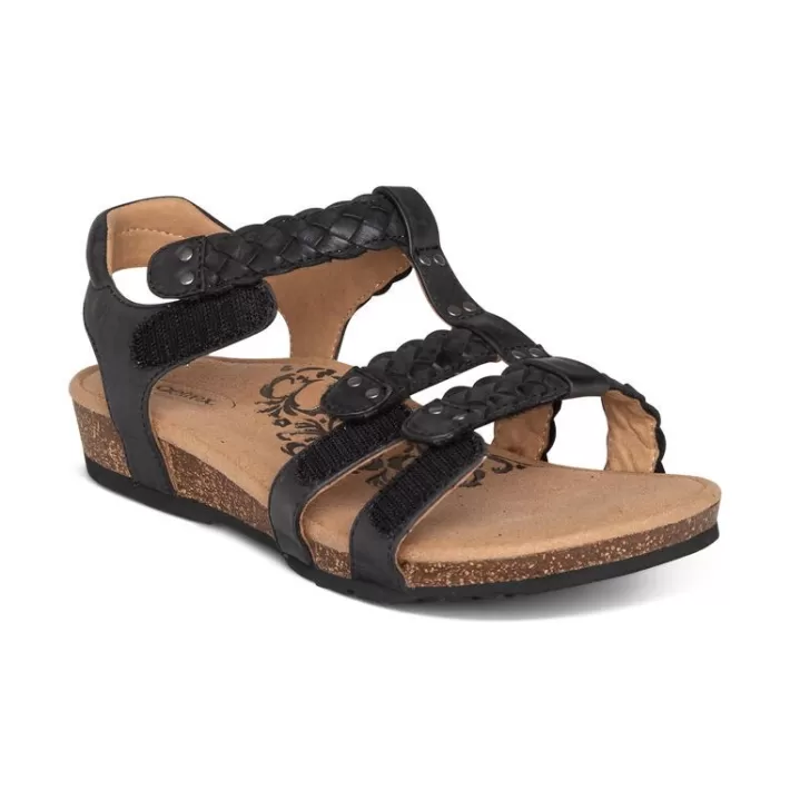 Clearance Aetrex Reese Adjustable Gladiator Sandal