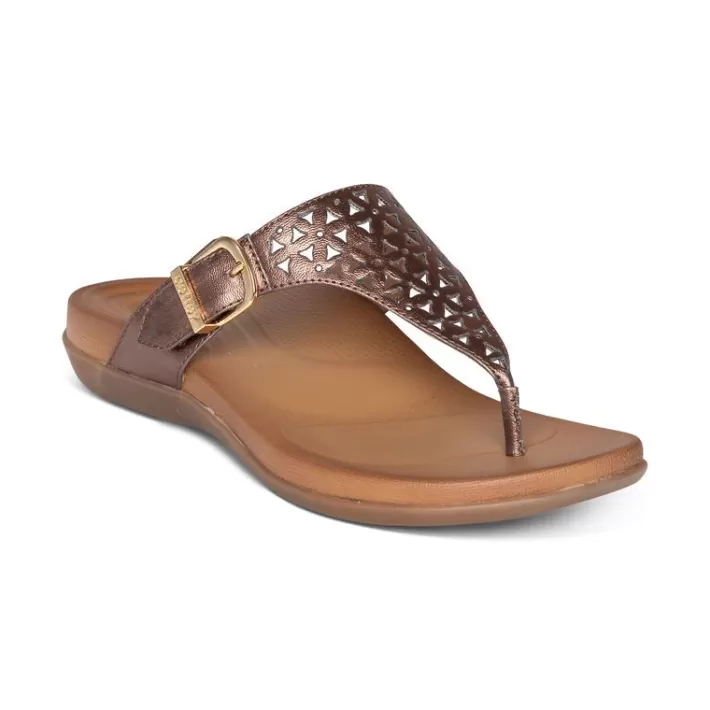 Flash Sale Aetrex Rita Adjustable Thong Sandal