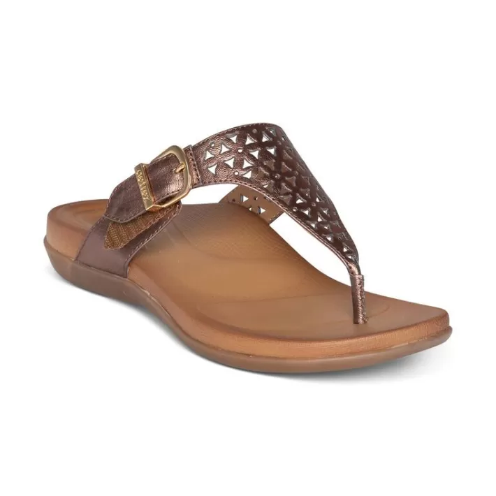 Flash Sale Aetrex Rita Adjustable Thong Sandal