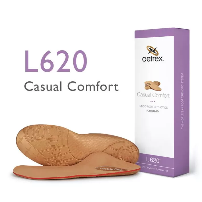 Sale Aetrex Women'S Casual Comfort Posted Orthotics