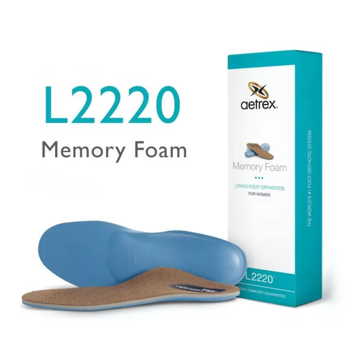 Sale Aetrex Women'S Memory Foam Posted Orthotics