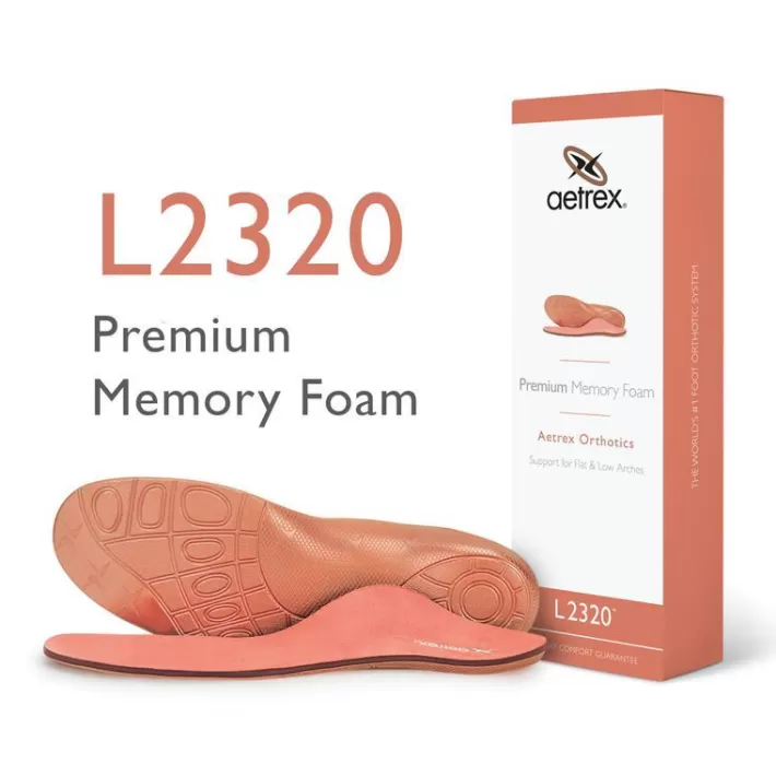 Best Sale Aetrex Women'S Premium Memory Foam Posted Orthotics